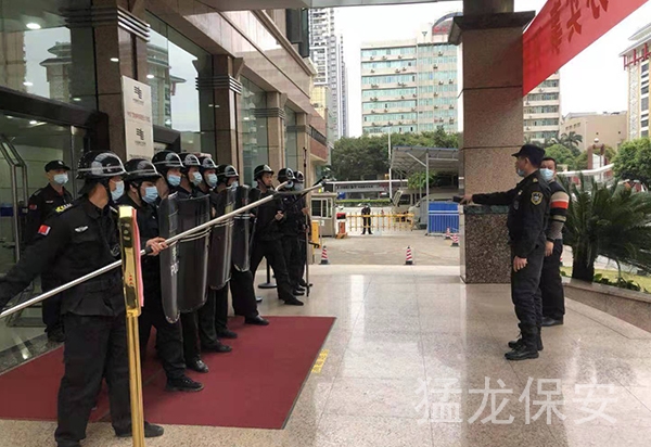 广西防暴防抢安保演练